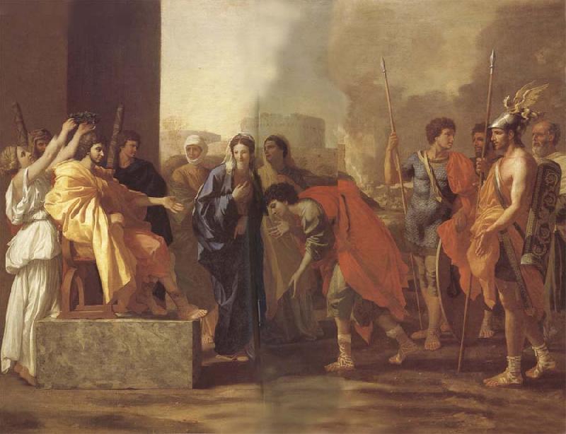 Nicolas Poussin Bighearted Sibiqiwo oil painting image